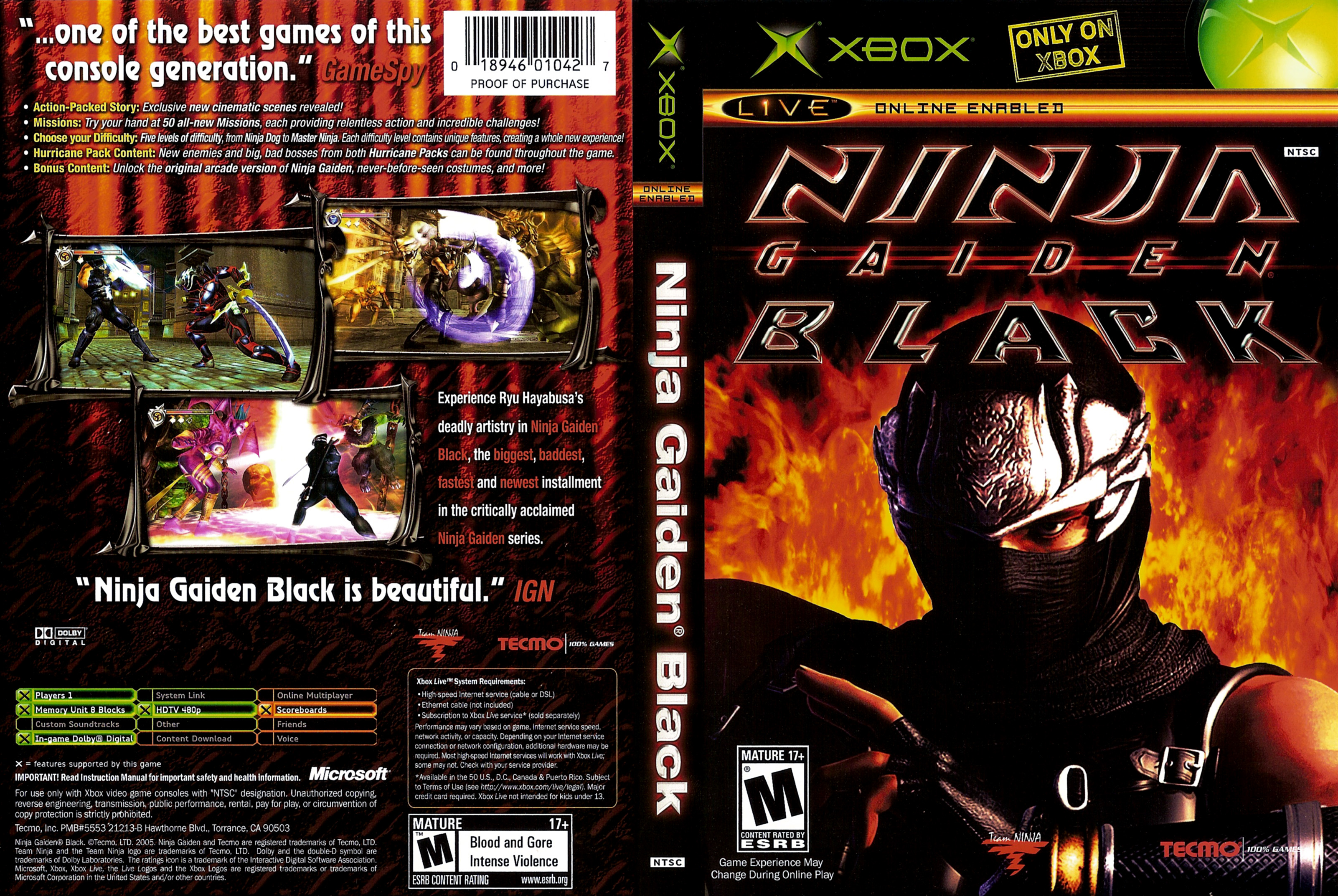 Ninja Gaiden Black Trucos y Secretos